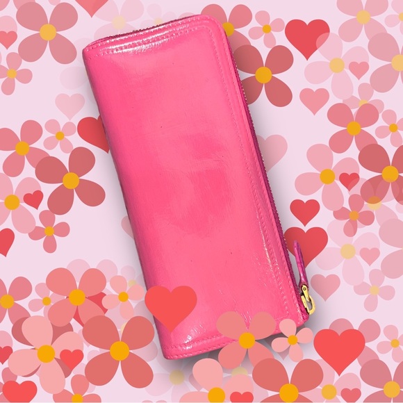 Prada zipper wallet full-size authentic 2 tone alligator leather shine finish - Picture 2 of 8